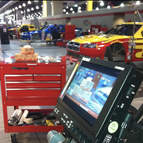 At Penske Racing in North Carolina