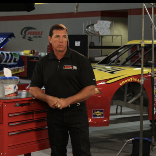 At Penski Racing with Jeff Hammond