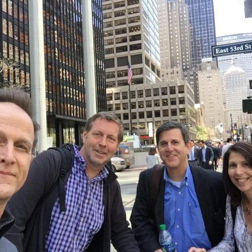 In NYC withClient and Crew