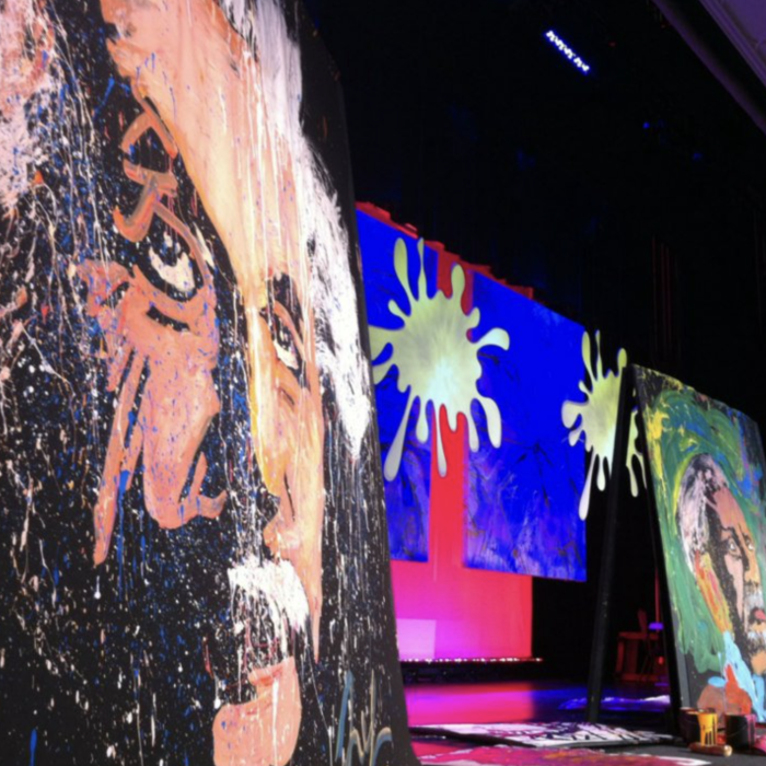 Las Vegas Art Themed Stage Design