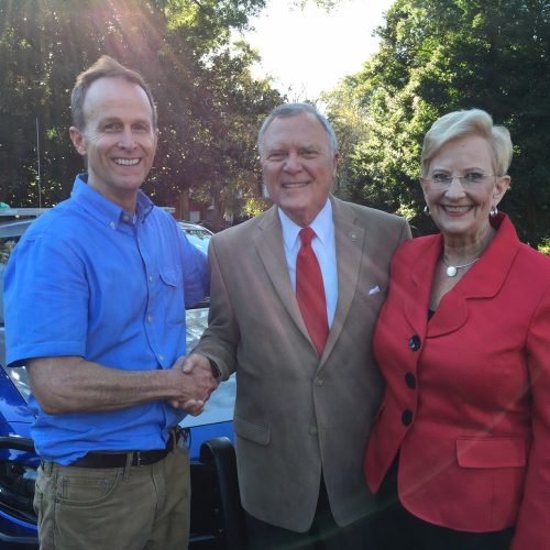 With the Governor of Georgia